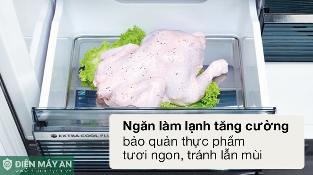 Tủ lạnh Sharp Inverter 572 lít Multi Door SJ-FXP640VG-BK